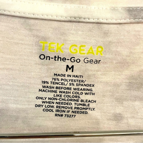 Tek Gear Grey & White Tie Dye Long Sleeve - Picture 9 of 11